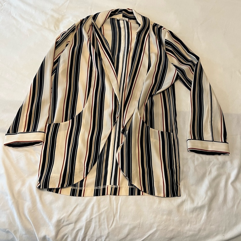 Striped Blazer
